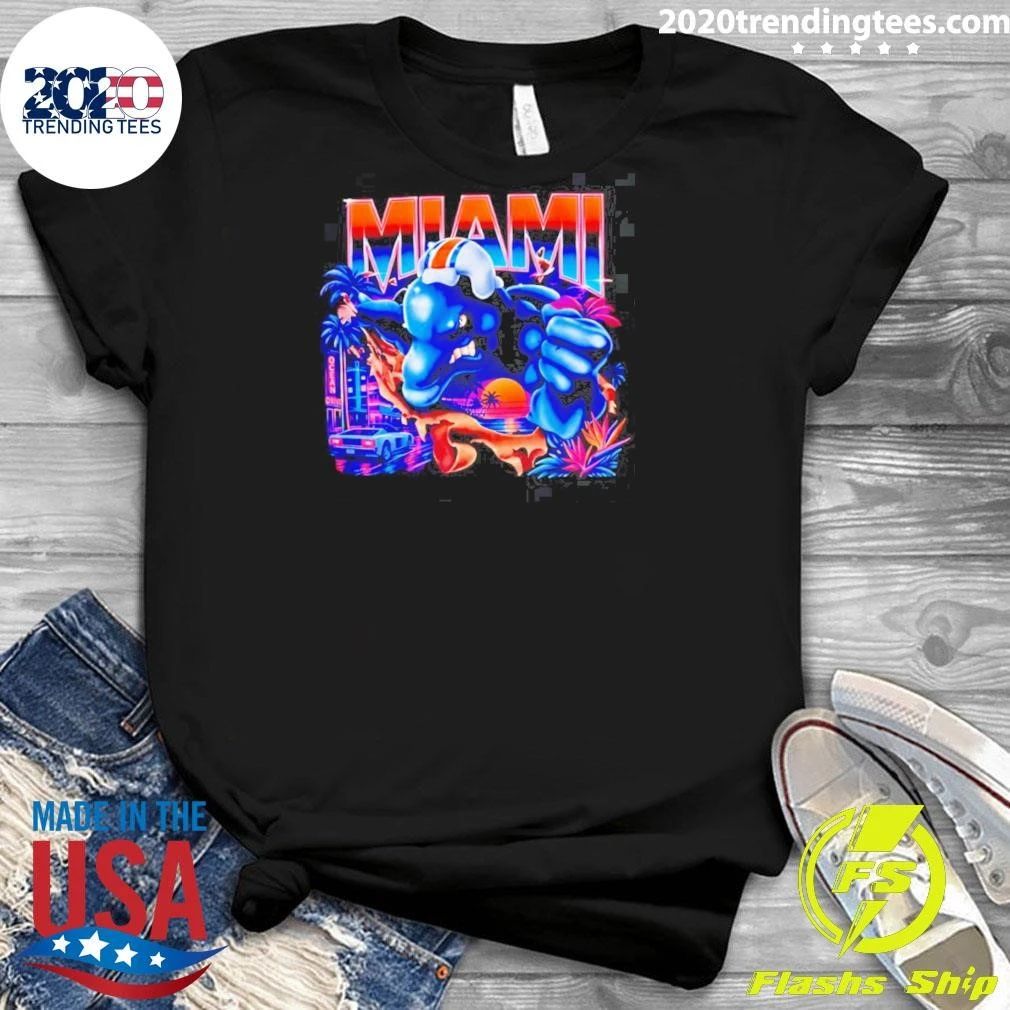 Miami Dolphins Rare Nutmeg Vintage Shirt