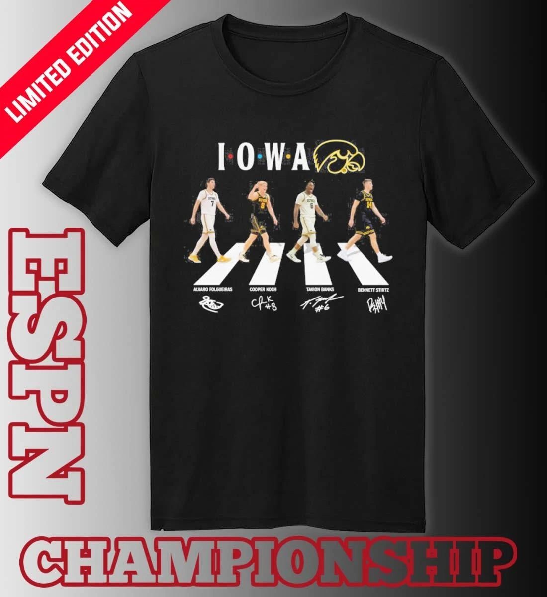 Iowa Men’s Basketball Abbey Road Shirt