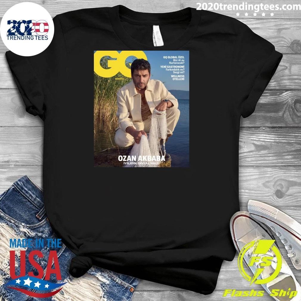 GQ Magazine Turkey July 2026 Ozan Akbaba Shirt