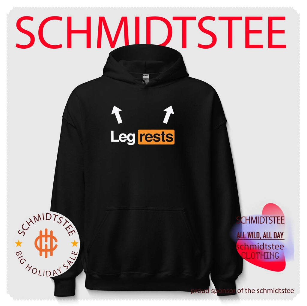 Leg Rests funny humor parody legs rest shirt