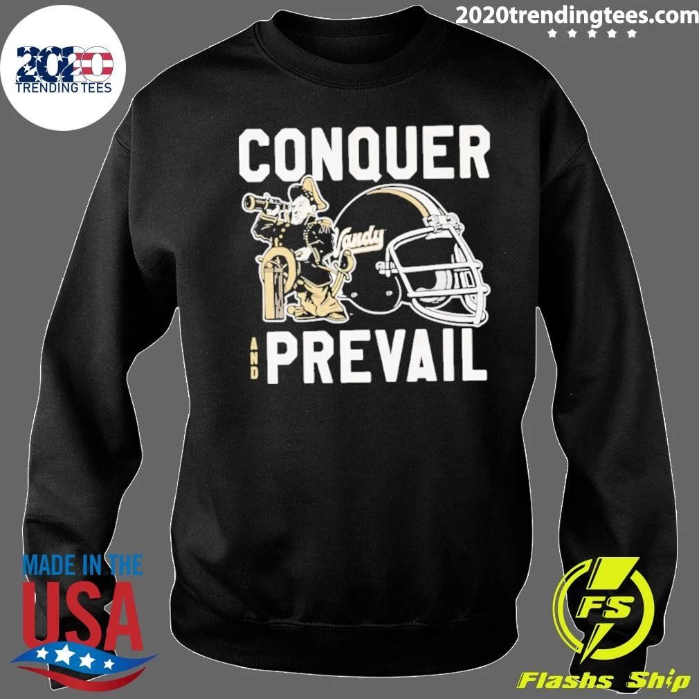 Conquer And Prevail Vanderbilt Football Shirt
