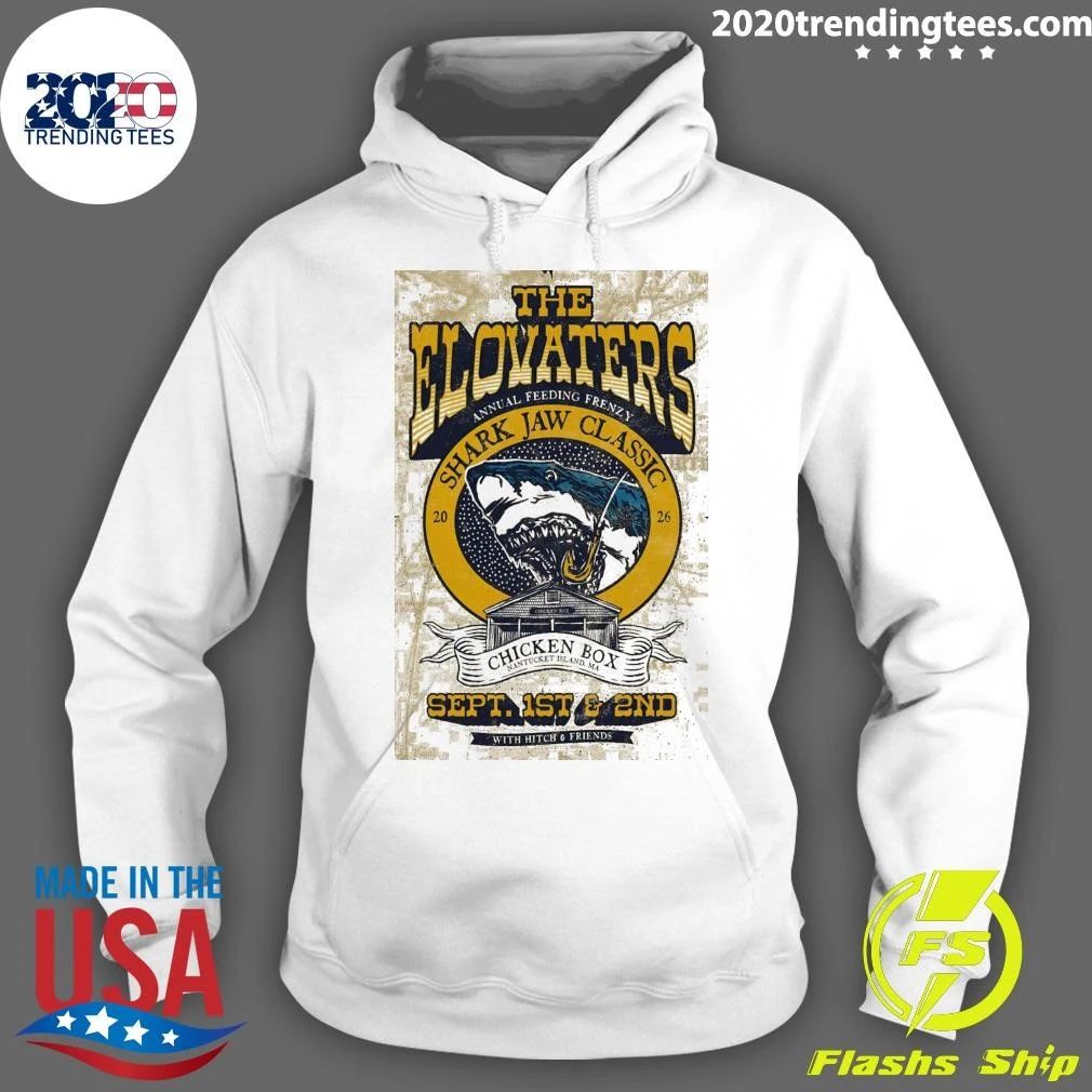The Elovaters Annual Feeding Frenzy Shark Jaw Classic Nantucket MA, September 1-2 2026 Shirt