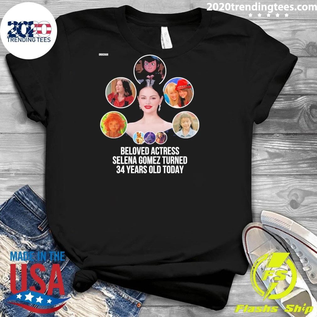 Happy 34th Birthday to Selena Gomez Shirt