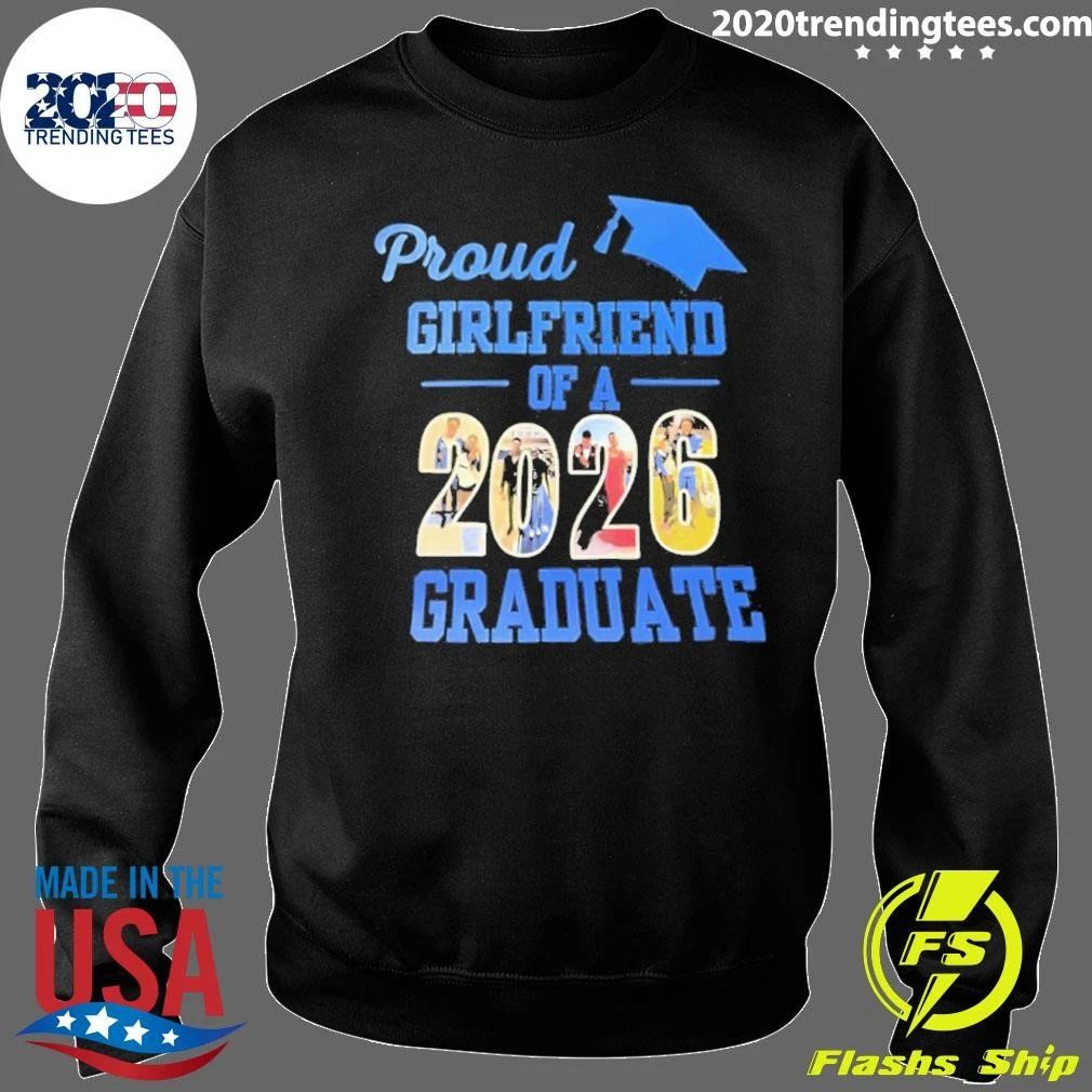 Pround Girlfriend Of A 2026 Graduate Shirt