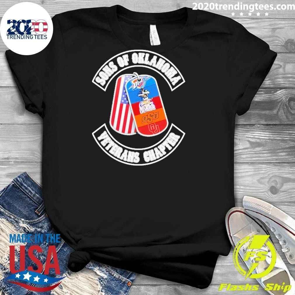 Sons Of Oklahoma Veterans Chapter Dog Tags Shirt