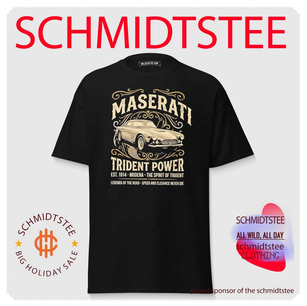 Maserati trident power est 1914 Modena the spirit of trident vintage shirt