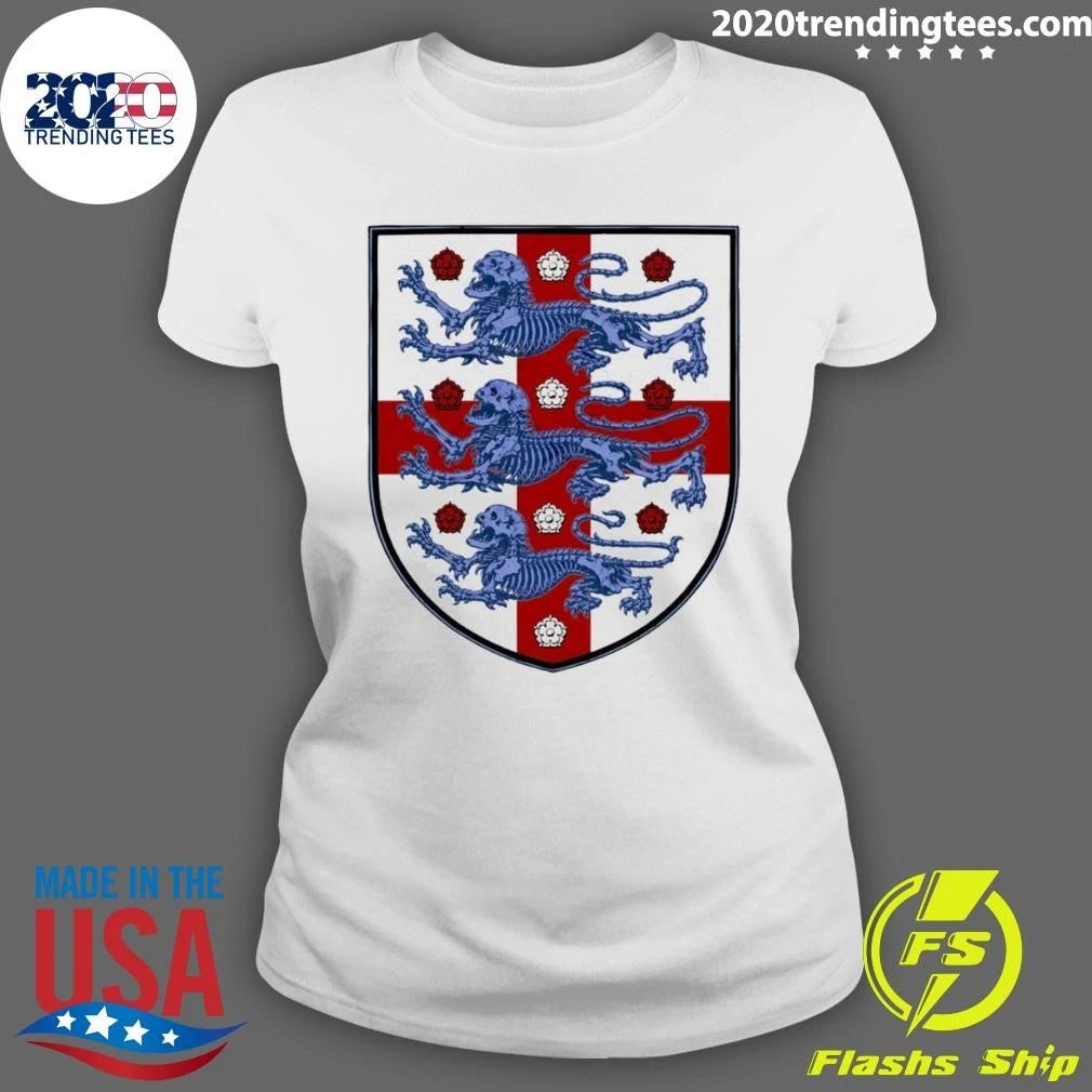 England Death Brigade Three Lions England Soccer World Cup 2026 Shirt