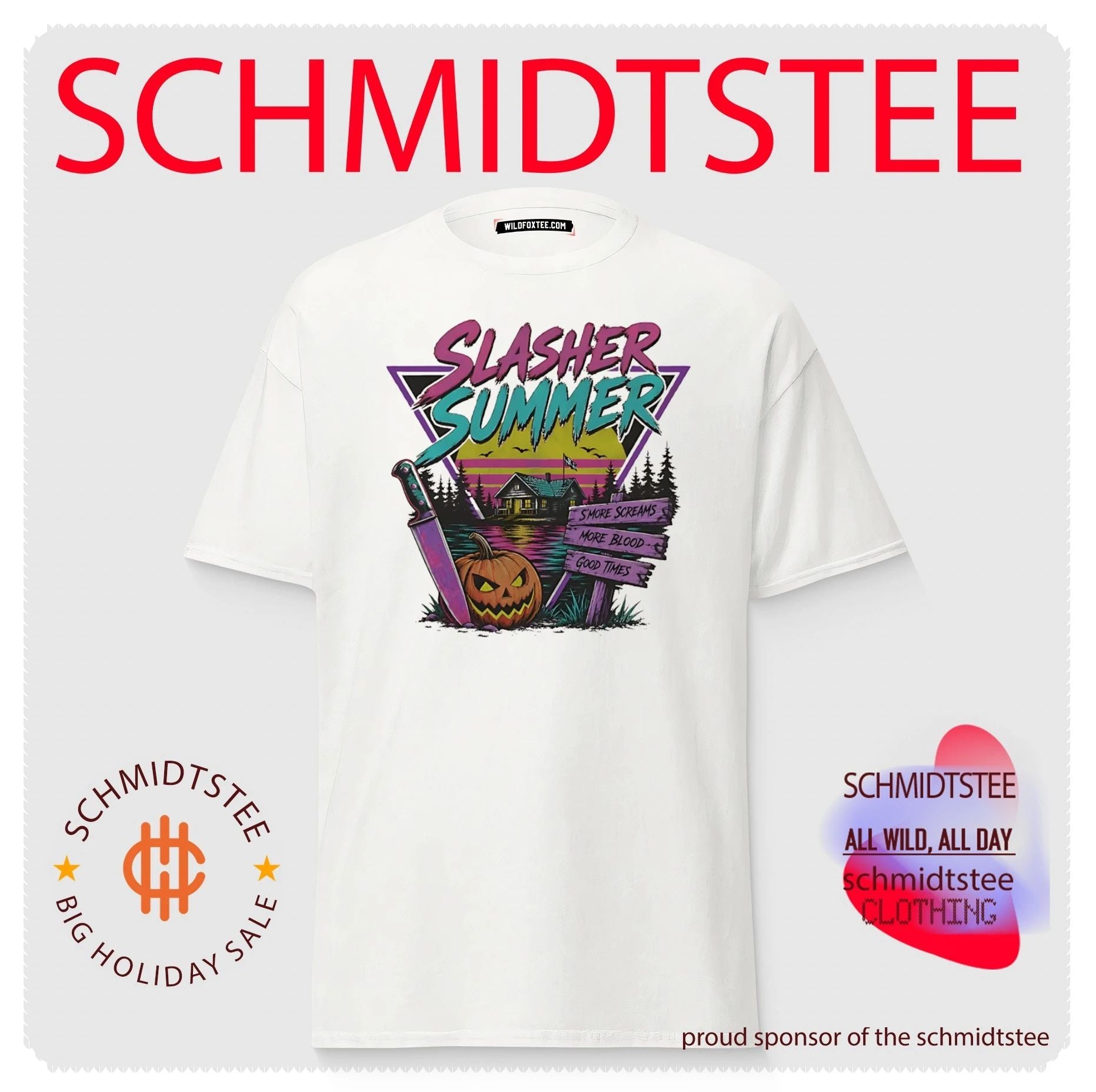 Slasher Summer S’more Screams More Blood Good Times shirt