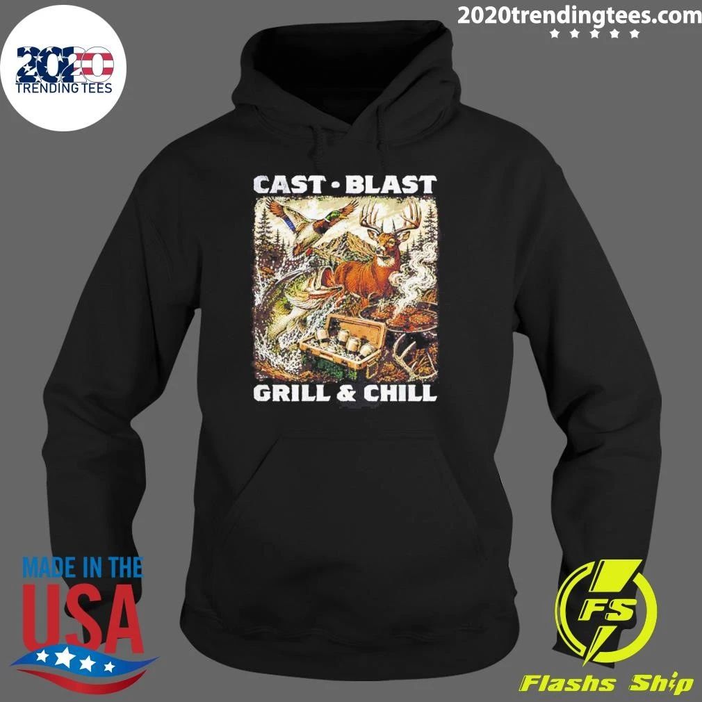 Cast Blast Grill & Chill Vintage Shirt