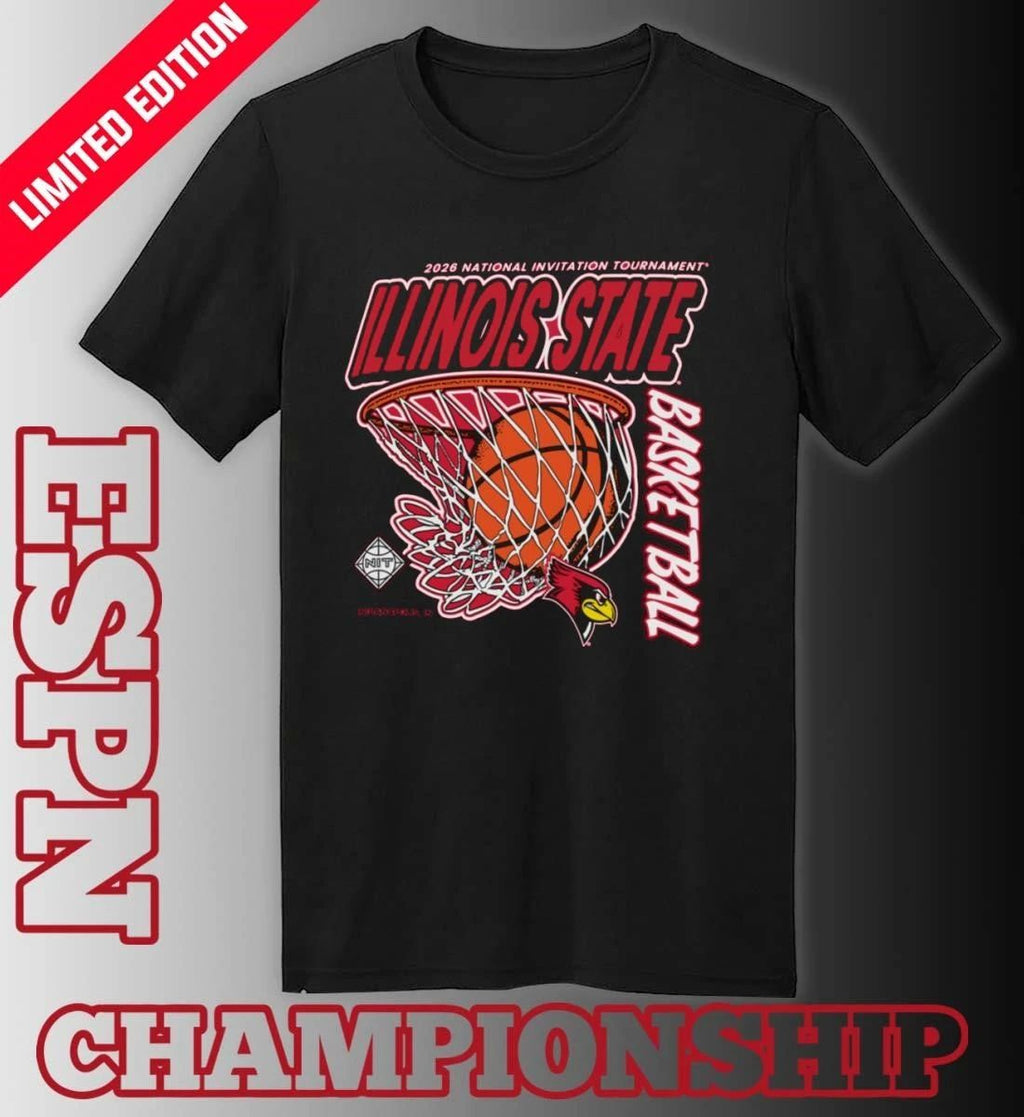 Illinois State Redbirds 2026 Division I Men’s Basketball Postseason NIT Shirt