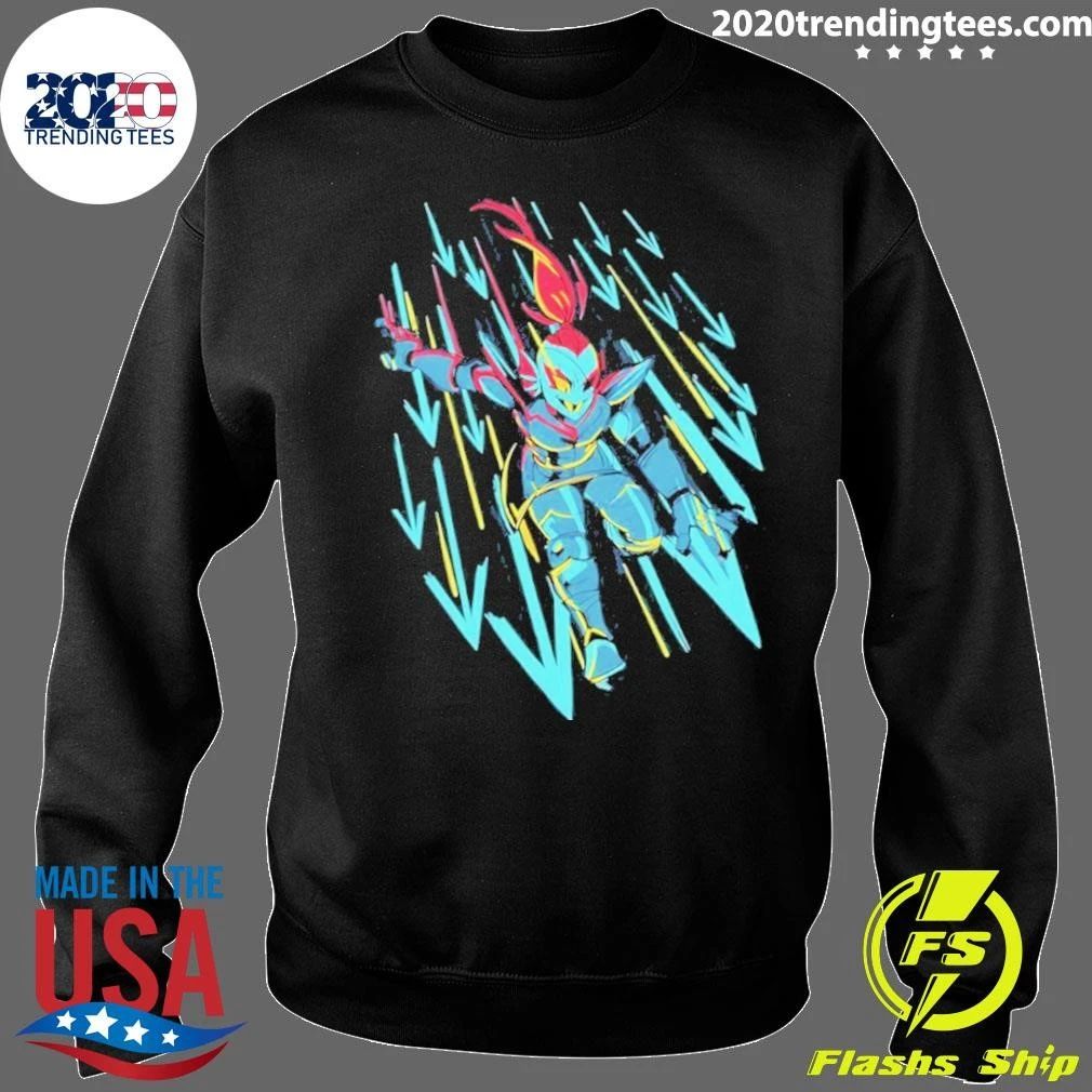 Undyne Onslaught 10th Anniversary Undertale Shirt