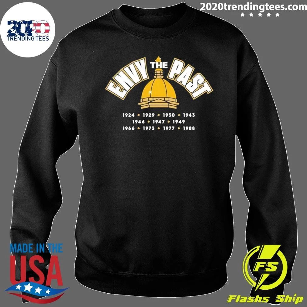Envy The Past Fear The Future Notre Dame Fighting Irish Football 1924-1988 Shirt