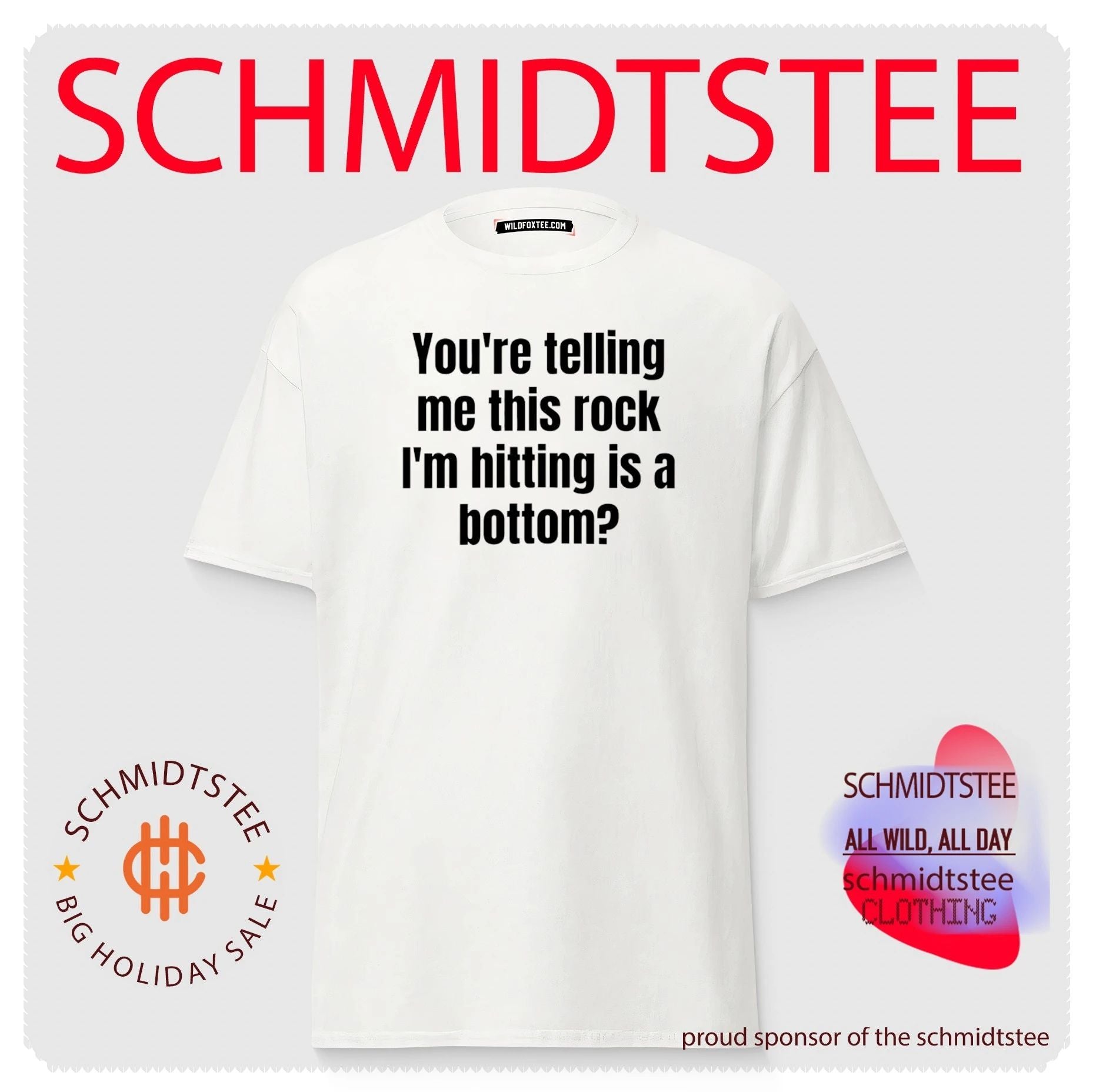You’re Telling Me This Rock I’m Hitting Is a Rock Bottom shirt