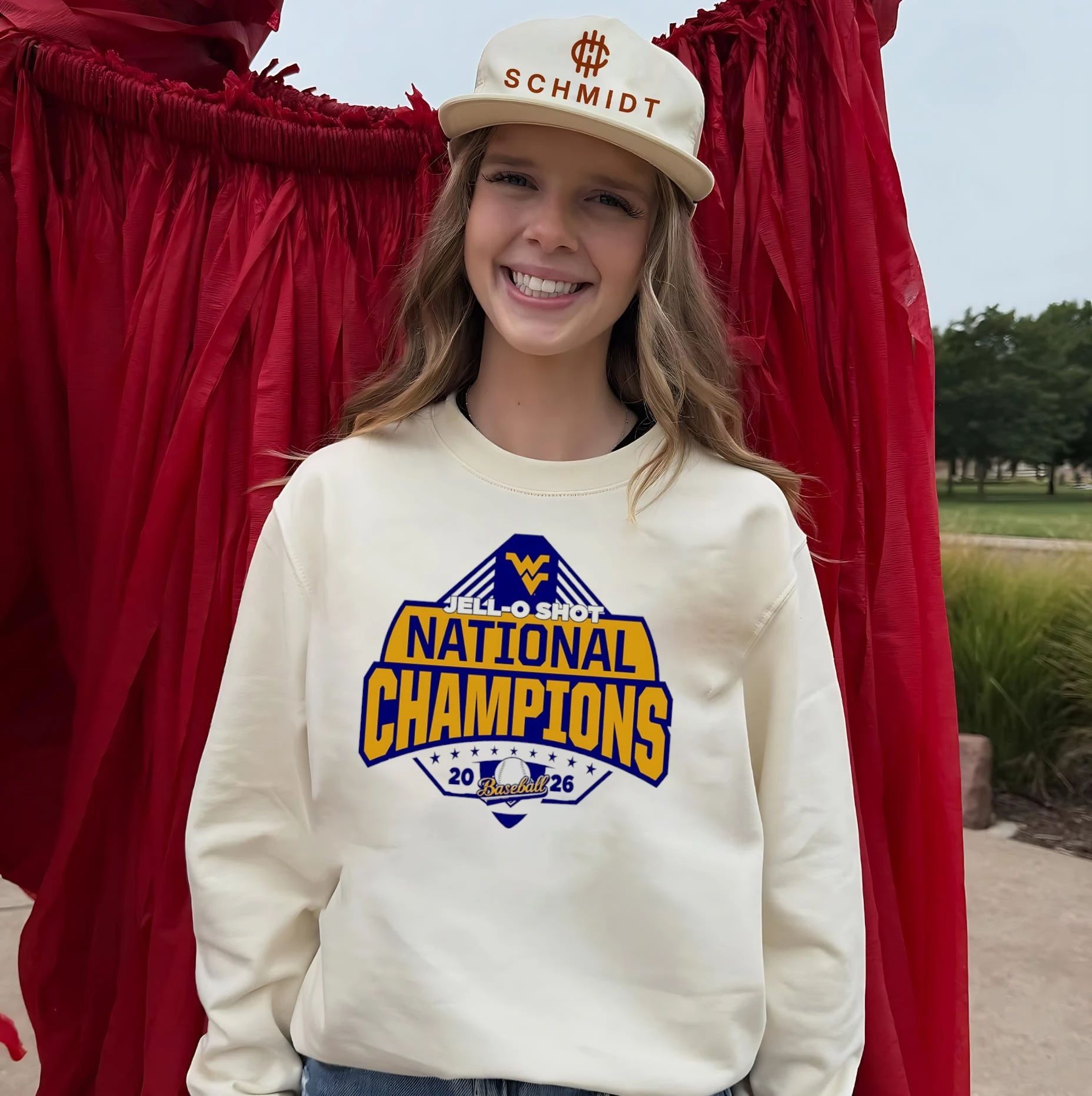 West Virginia Mountaineers Jell O shot Nation Champions 2026 shirt