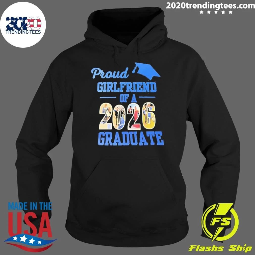 Pround Girlfriend Of A 2026 Graduate Shirt