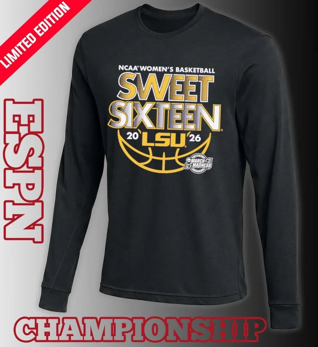 Sweet Sixteen 2026 LSU Women’s Basketball Shirt