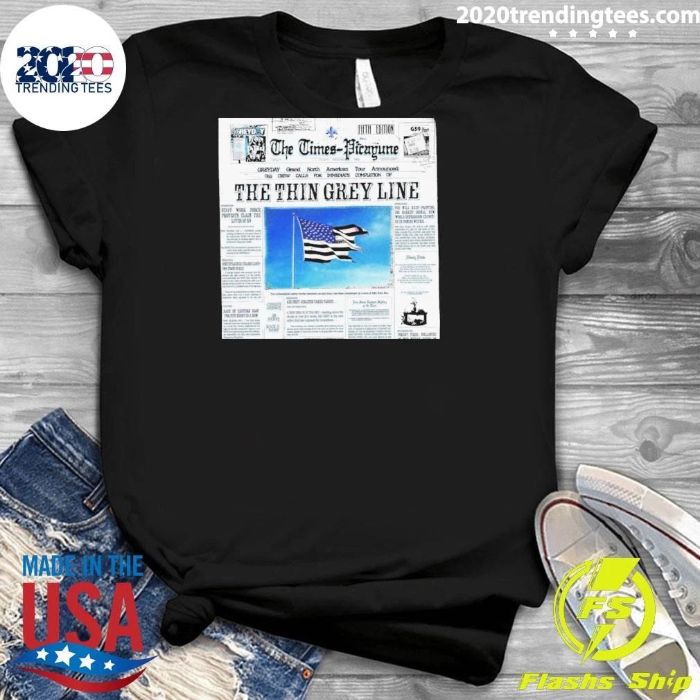 The Thin Grey Line Single Cover Shirt