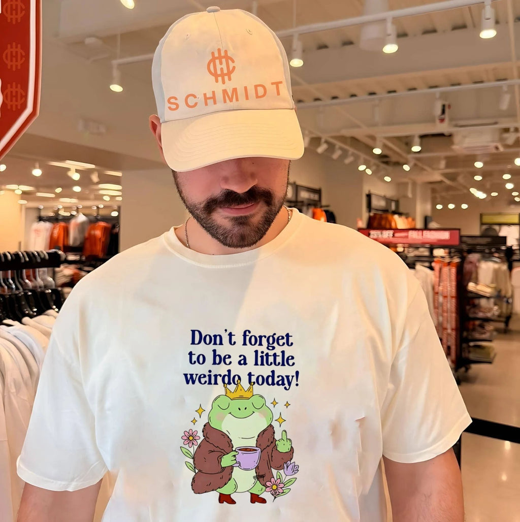 Frog coffee don’t forget to be a little weirdo to day shirt