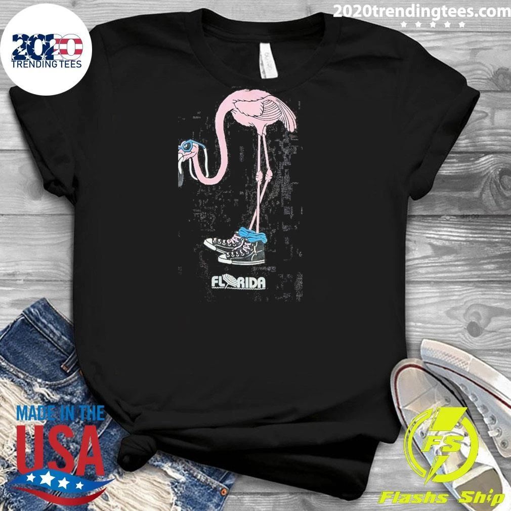 Florida 1986 Pink Flamingo Vintage Shirt
