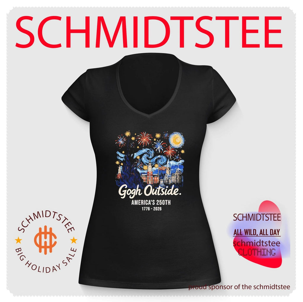 Gogh Outside America’s 250th 1776-2026 shirt