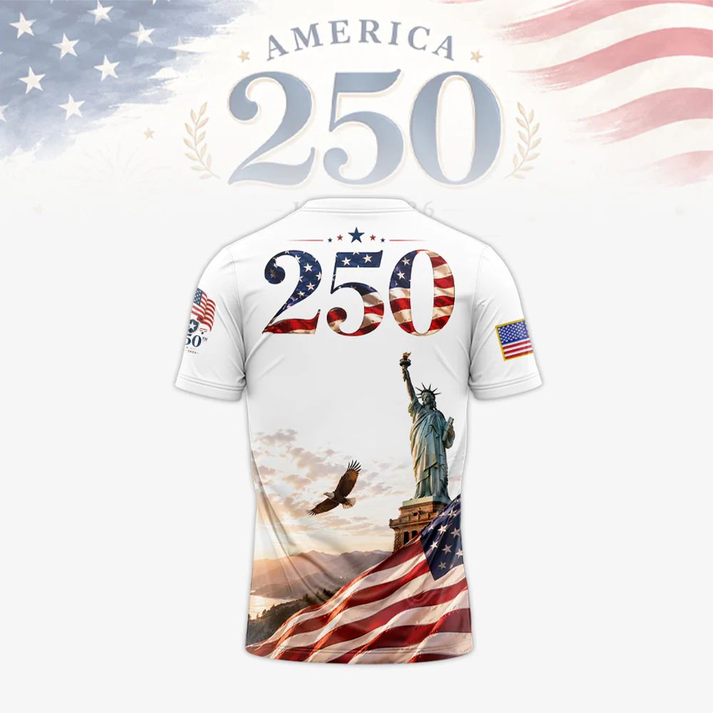 America 250 Years of Freedom 1776-2026 T-Shirt