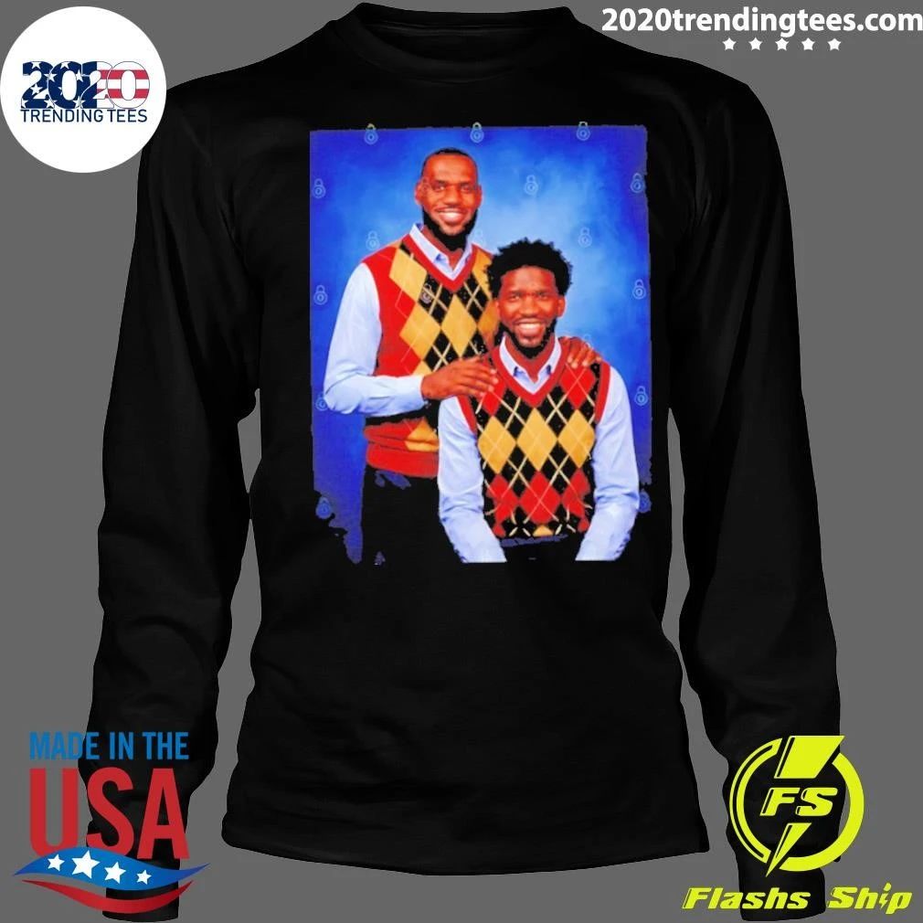 James And Embid Philadelphia Sixers Step Brothers Shirt