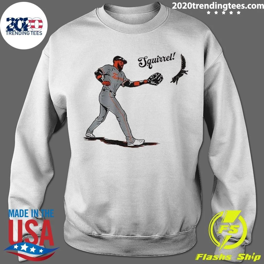 Leody Taveras Baltimore Orioles Baseball Squirrel Mlb 2026 Shirt
