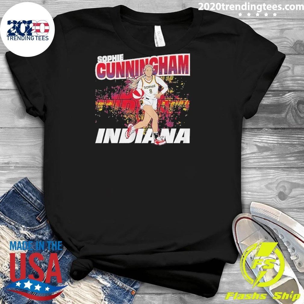 Sophie Cunningham Indiana Fever Basketball Wnba Street Ball 2026 Shirt
