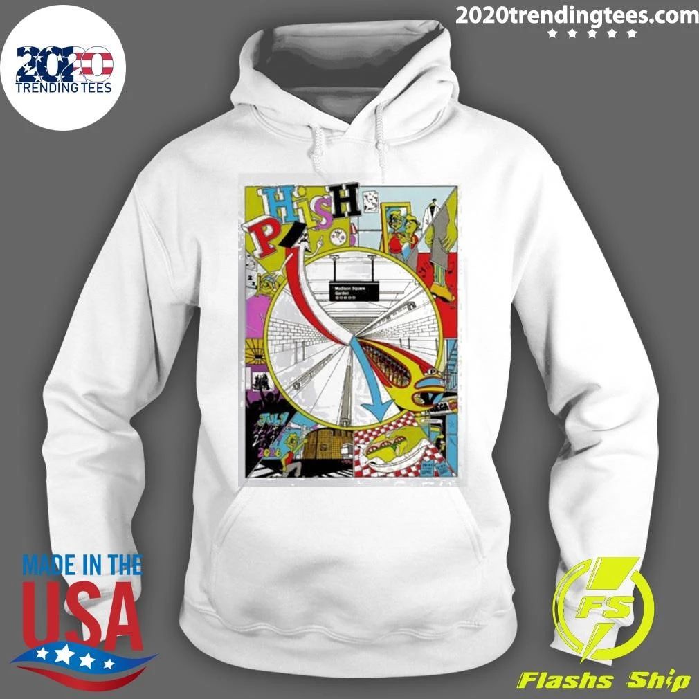 Phish Dry Goods Five Nights At Madison Square Garden New York City 2026 From July 22 To 29 2026 First Edition By Stella Murphy Shirt