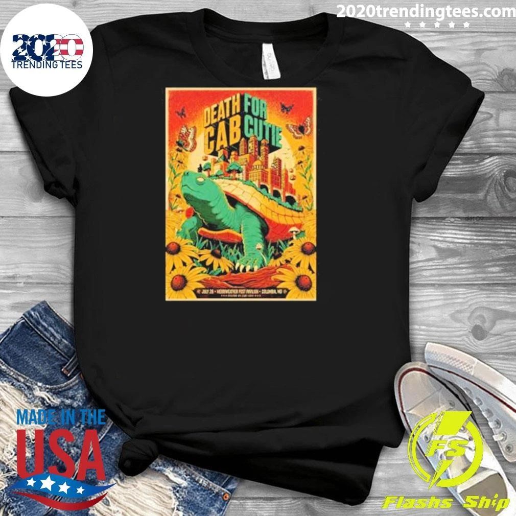 Death Cab For Cutie Merriweather Post Pavilion Columbia, Md July 21th 2026 Shirt