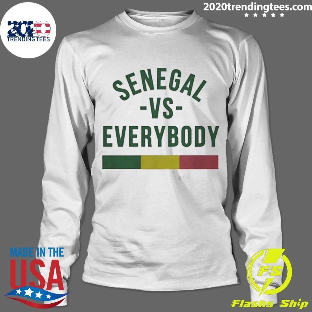 Senegal Vs Everybody Senegalese Pride West Africa Shirt