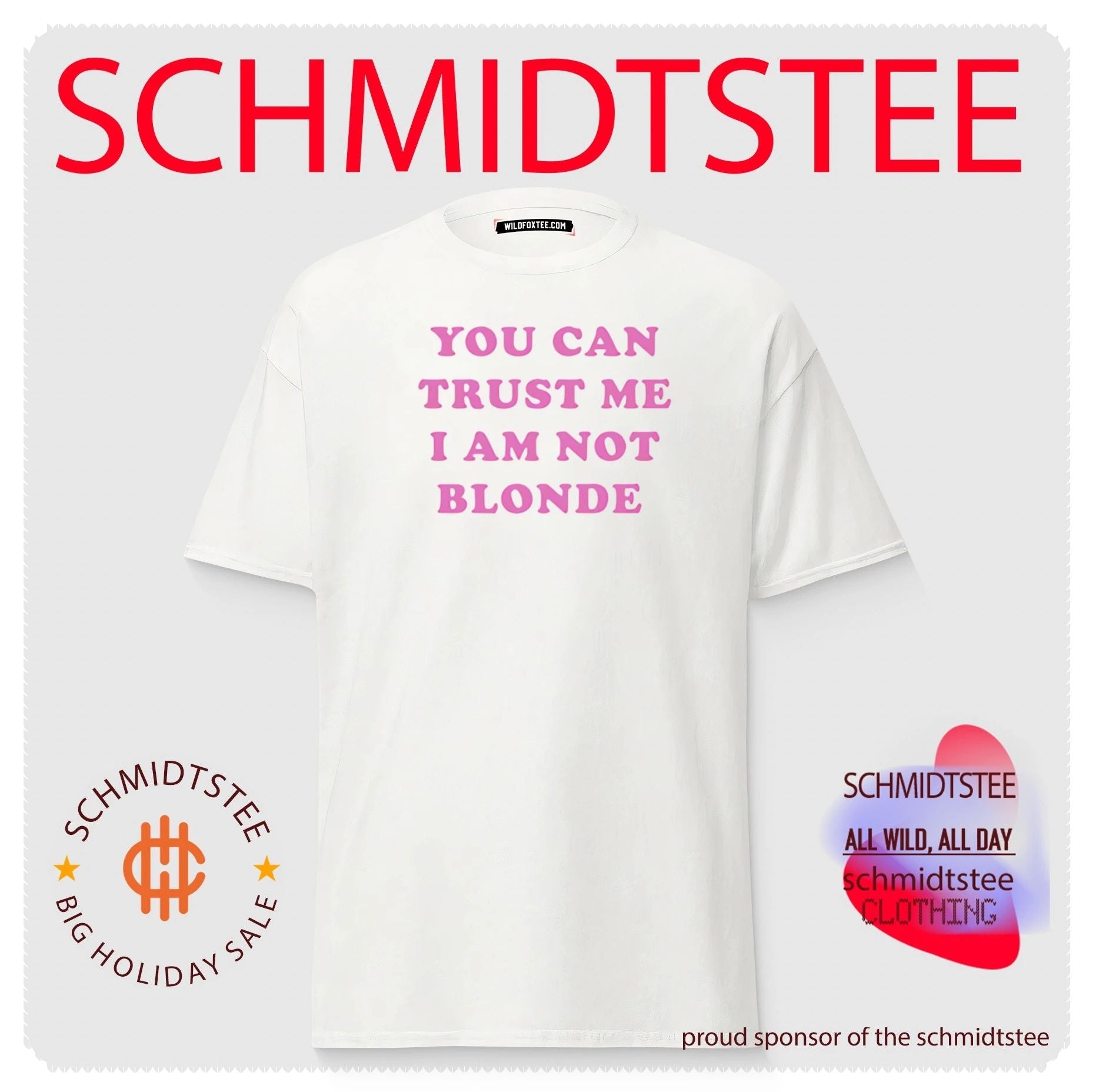 Rapper Monaleo You Can Trust Me I Am Not Blonde shirt