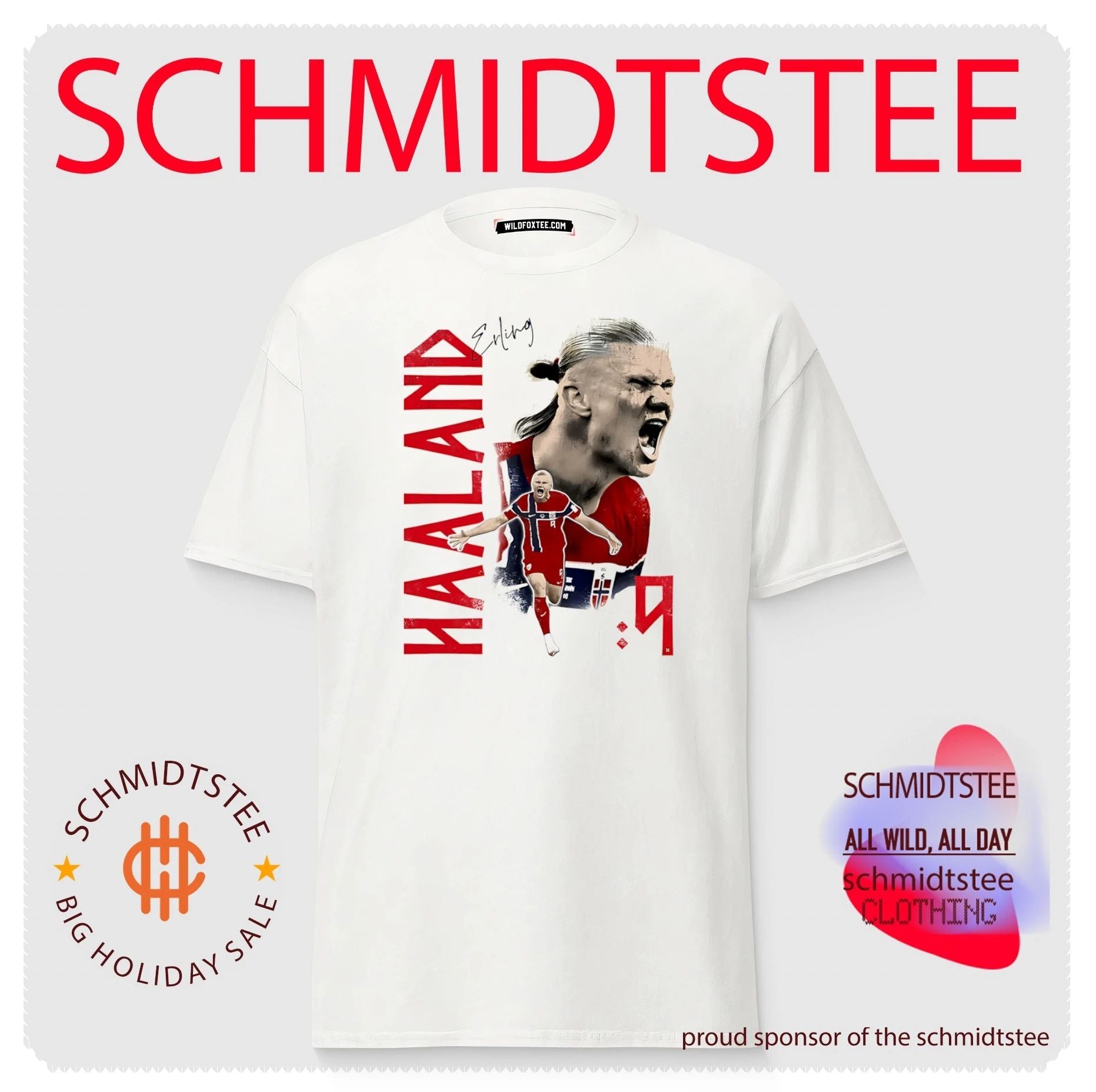 Norway Erling Haaland signature shirt