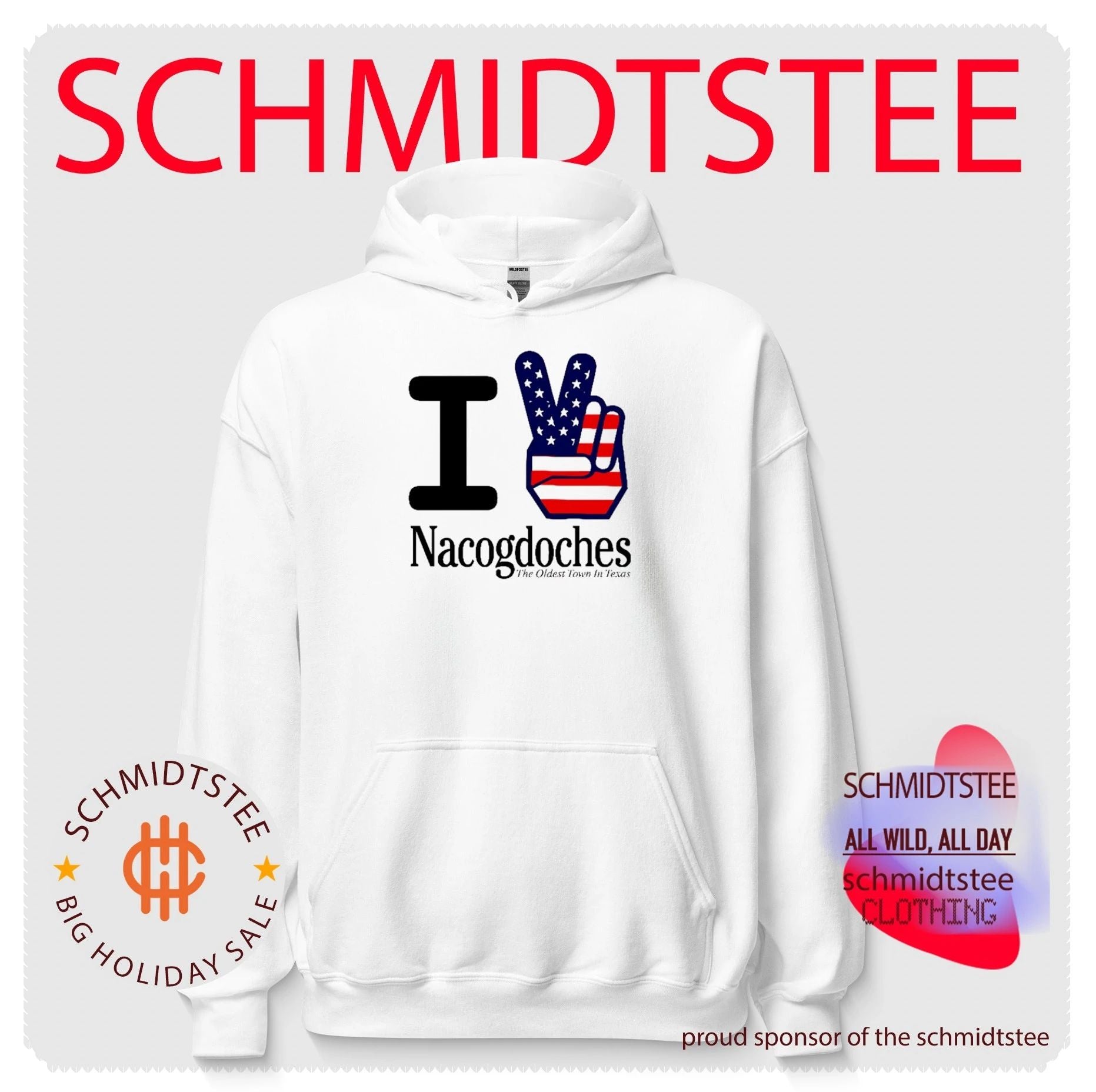 I Love Nacogdoches The Oldest Town in Texas Clint Dempsey shirt