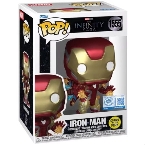 Iron Man The Infinity Saga Funko Pop – Glows in the Dark Bobblehead Figure #1555