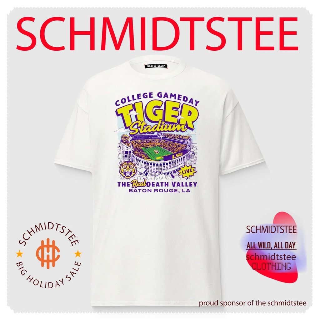 College GameDay LSU Tiger Stadium The Red Death Valley shirt