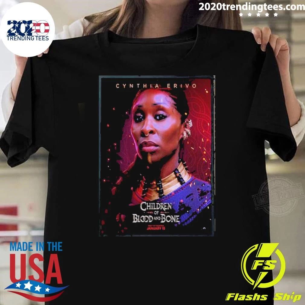 Children of Blood and Bone Admiral Kaea Character Poster In Theatres On January 15 2027 Shirt