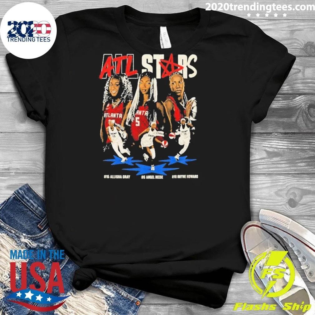 2026 Atl Stars Allisha Gray Angel Reese Rhyne Howard Shirt