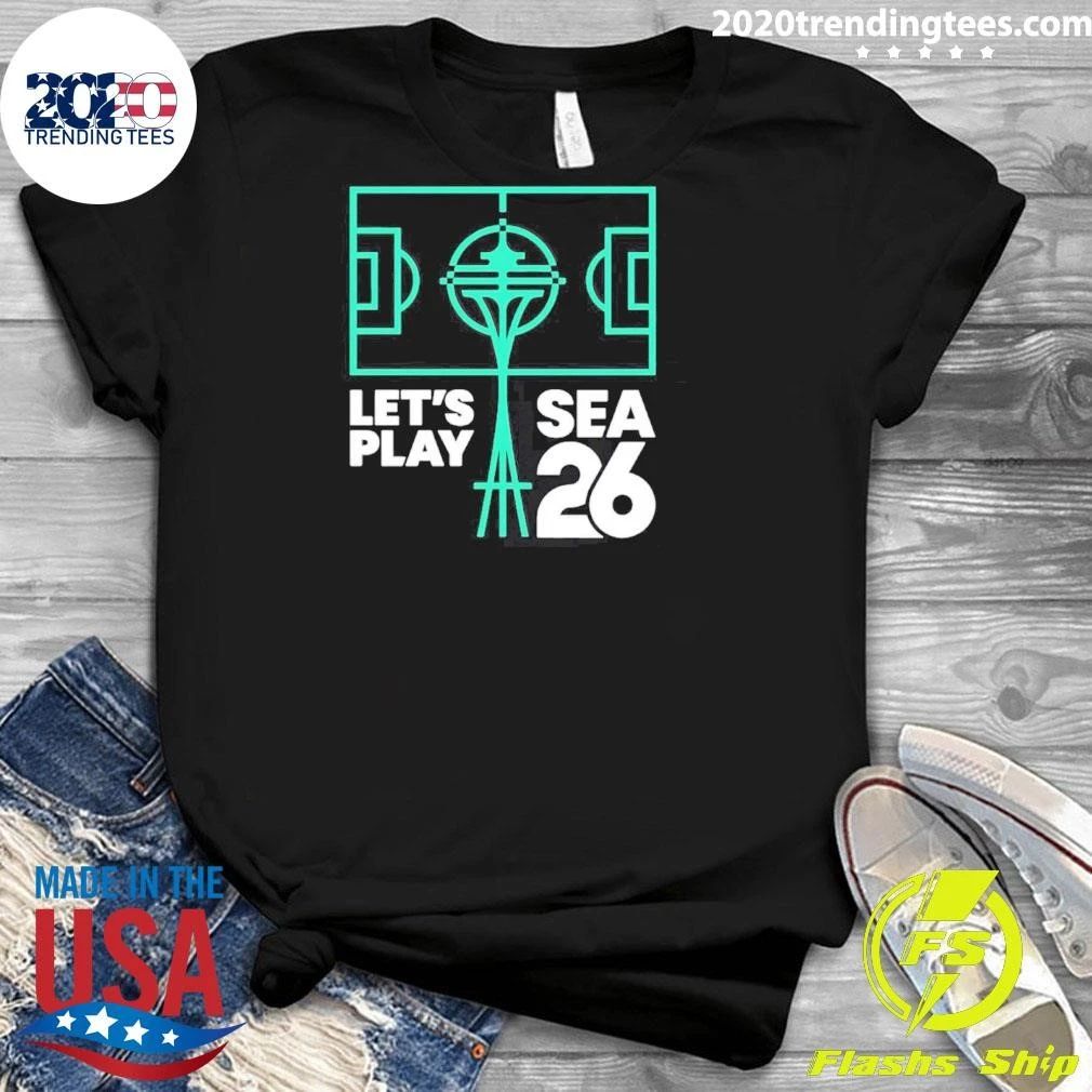 Let’s Sea Play 26 The Matchday Seattle Logo Shirt