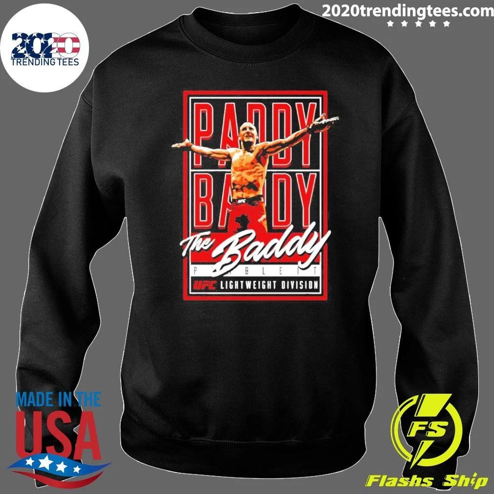 Paddy Pimblett The Baddy Ufc Mma Fighter Shirt
