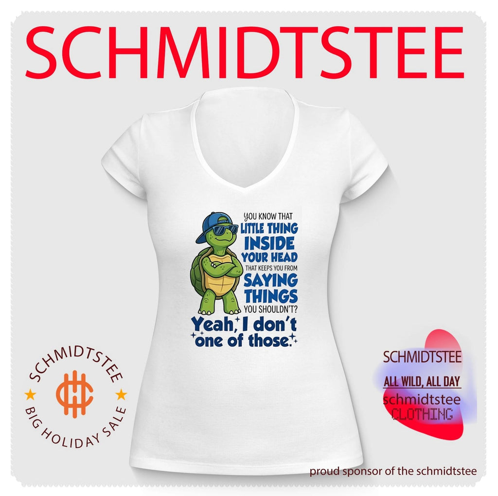 You know that little thing inside your head cartoon turtle shirt