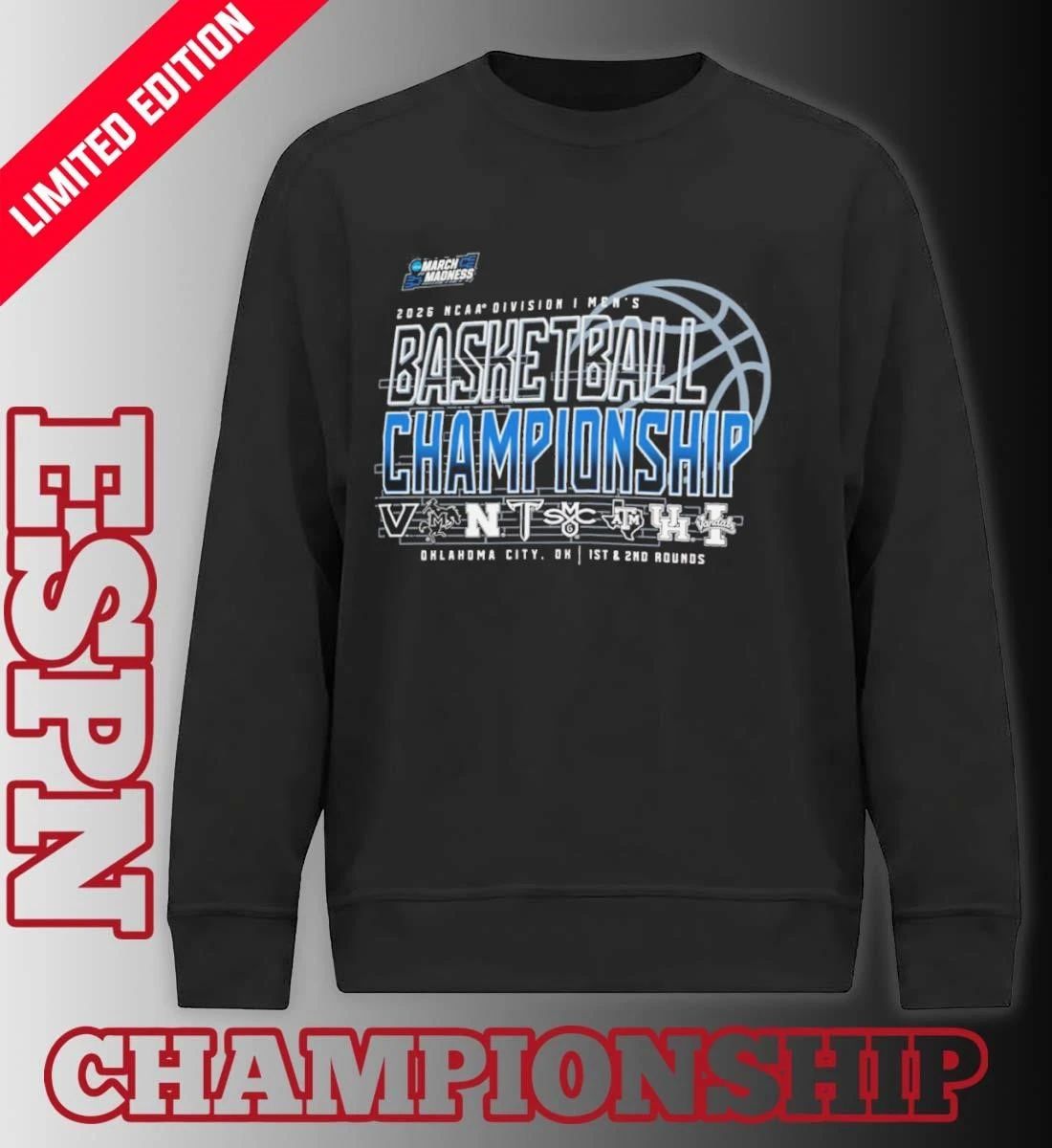 1st, 2nd Rounds 2026 NCAA DI Men’s Basketball Championship – Oklahoma City, OK Shirt