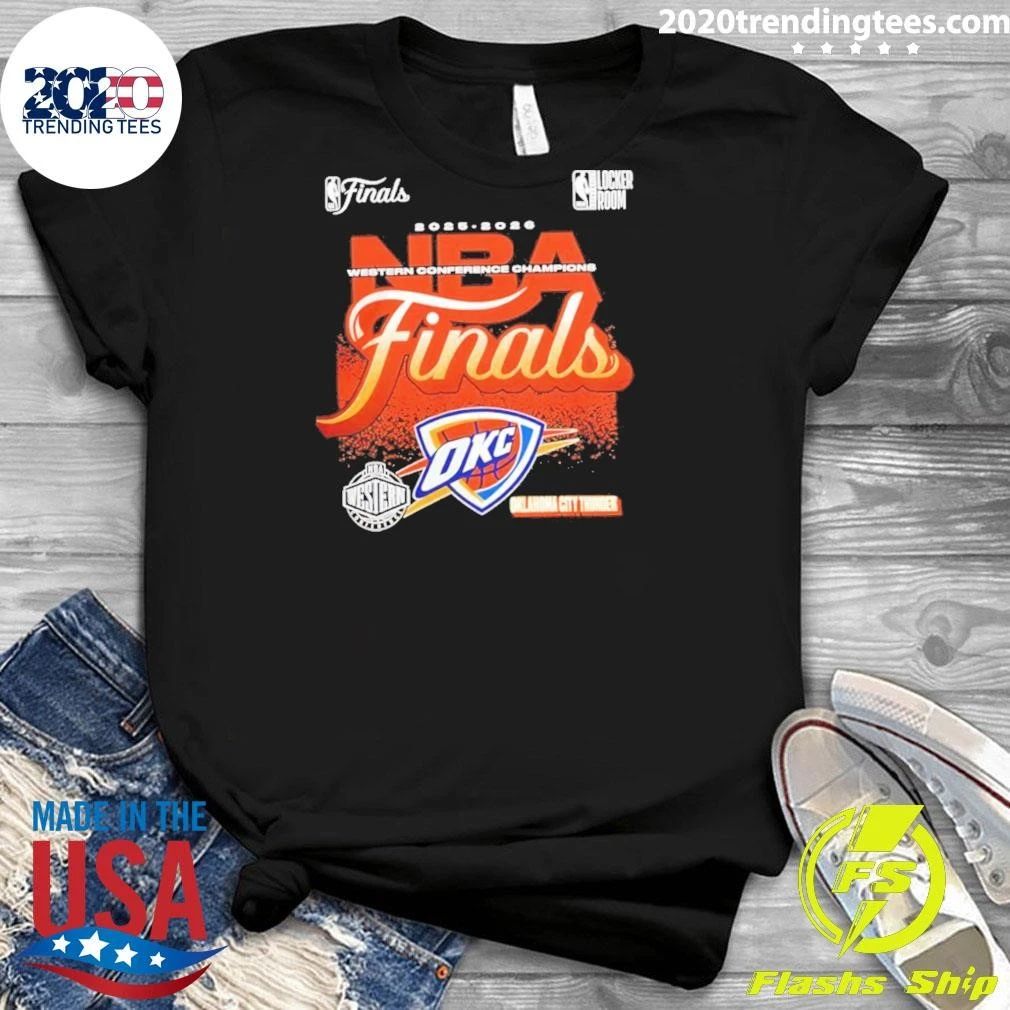 Oklahoma City Thunder 2026 Western Conference Champions Shirt