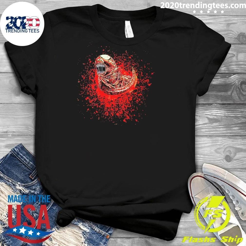 Aliens Chestburster Sci-Fi Horror Icon Shirt