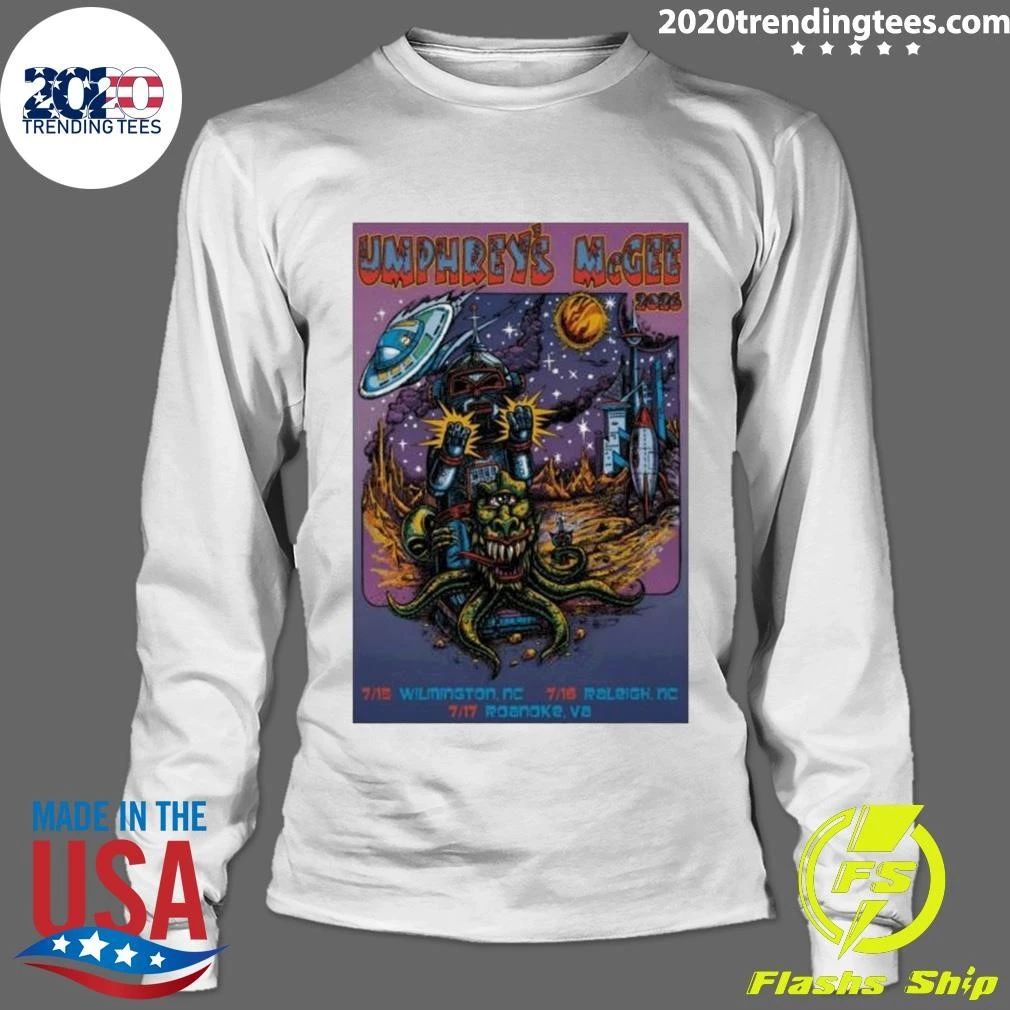 Umphrey’s McGee July 15-17 2026 Raleigh NC Shirt