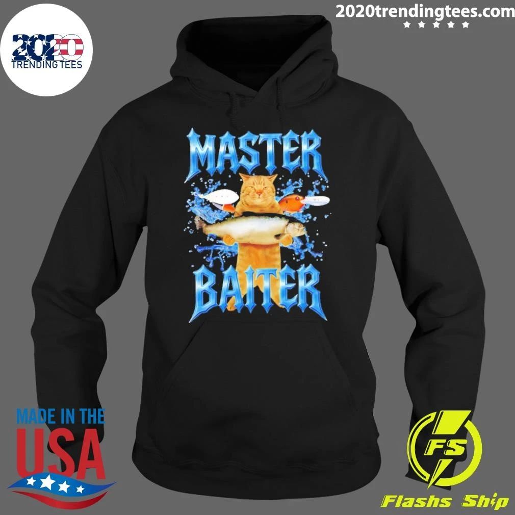 Master Baiter Cat Fishing Meme Shirt