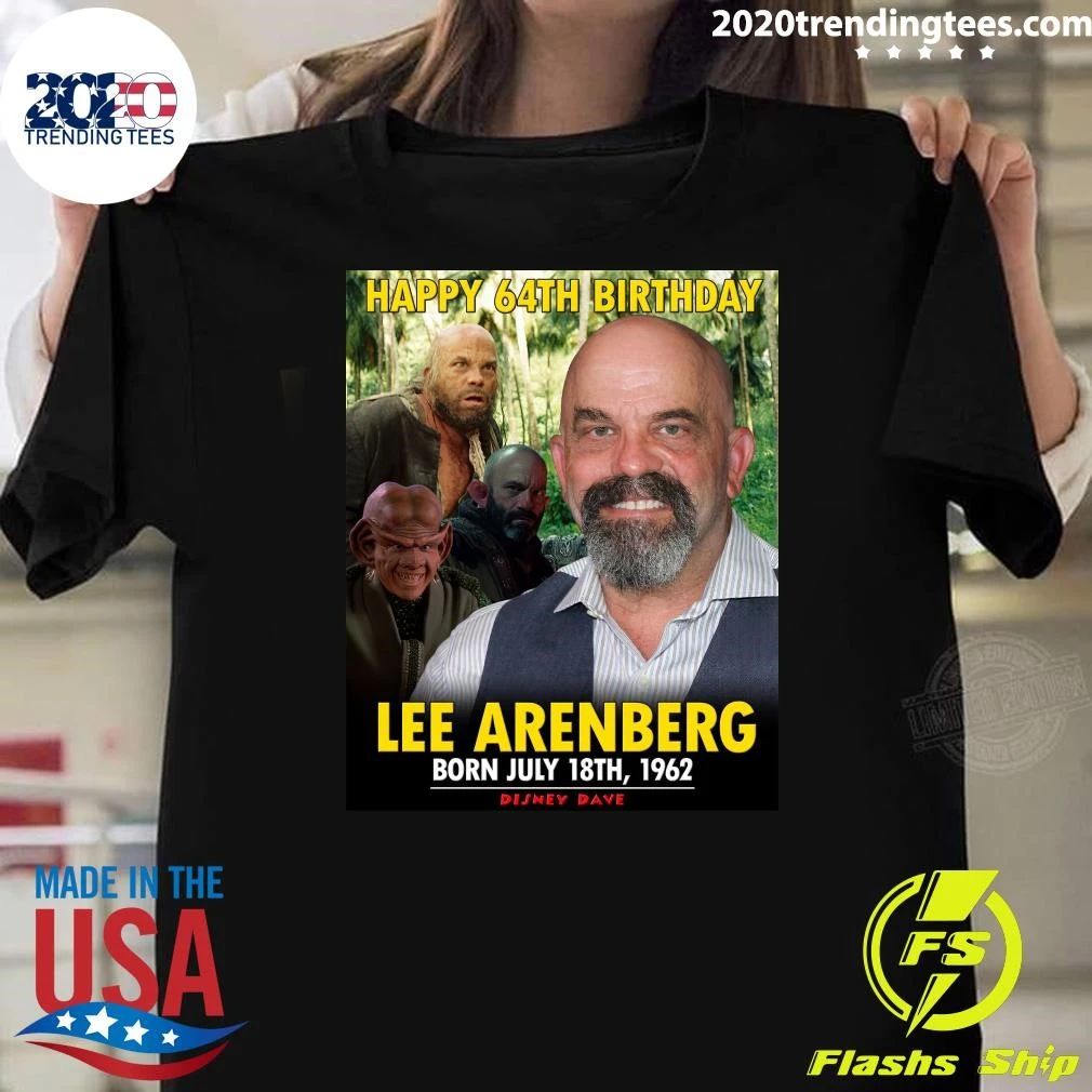 Happy 64th Birthday Lee Arenberg Shirt