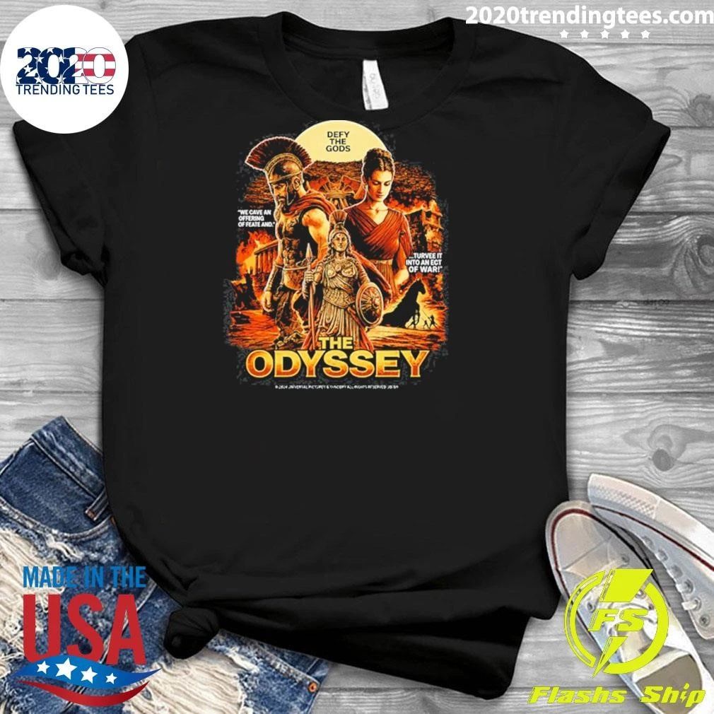 Defy the Gods The Odyssey Greek Mythology Shirt