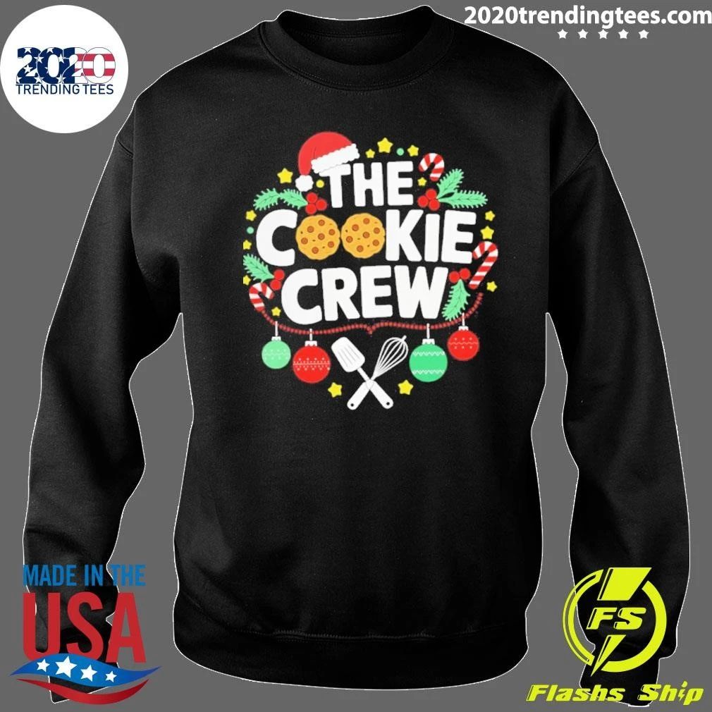 The Cookie Crew Christmas Baking Cookies Shirt