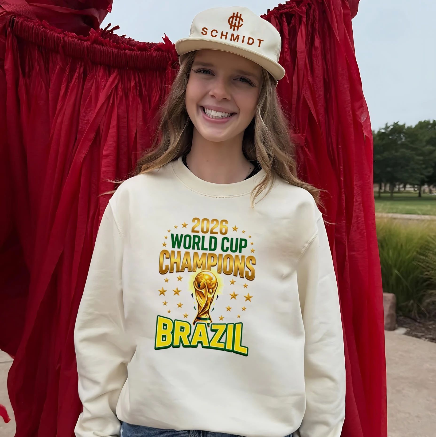 Brazil 2026 World Cup Champions shirt